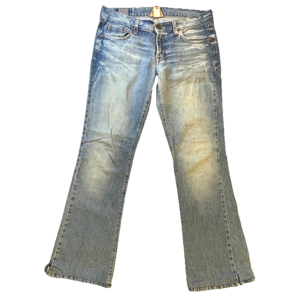 Lucky Brand SOLSTICE CARLY JEAN Flare Jeans Womens 10/30 Blue Light Wash Denim